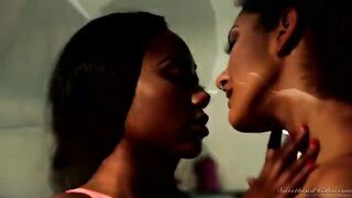 I can tell a lot about the mouths of two black beauties, but I won't reveal anything