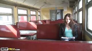 A pick-up on the train ended in a wild group scene