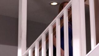 Morgan Lee’s girlfriend Straopny fucks him with a strap-on