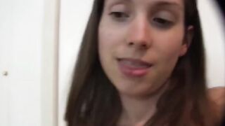 High-quality blowjob sex with a beautiful girl at home