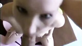 A chick who knows how to suck cock, and does it deep