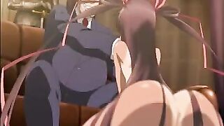 A man could not resist and sweated sex with a girl