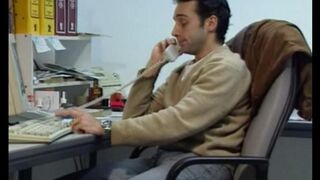 The girl tried hard and finally got a fat cock in her pussy