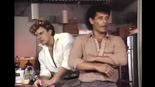Retro swingers fuck with parents in a hot orgy scene