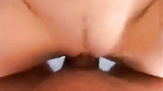 The girl was greatly satisfied by a guy’s cock
