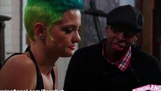 Hot anal meeting with an emo blondie model