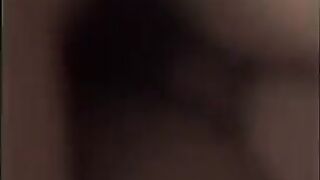 A pretty young girl is getting fucked by her handsome boyfriend