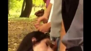 Four girls were raped right in the street for sex