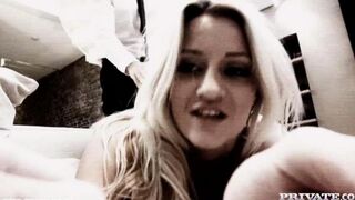 Busty blonde gets her tight ass fucked hard in HD quality
