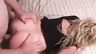The guy penetrated his wife's friend at her point at home