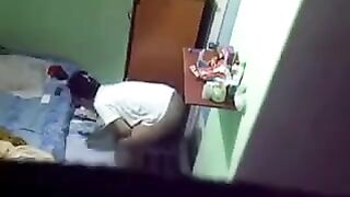 A spy camera was secretly installed in the room of a girl in the hostel