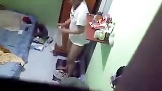 A spy camera was secretly installed in the room of a girl in the hostel