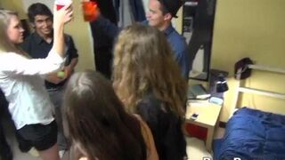 Instead of paying the debt, the students threw a rave party