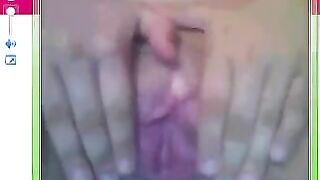 A big pussy was shown right next to the camera
