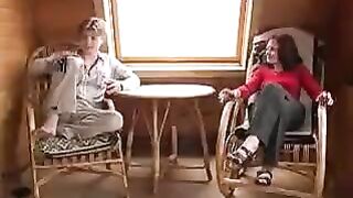 A young guy fucked his sister in the countryside, a taboo act