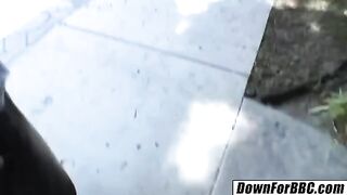 Lisa Ann gets her pussy stretched by BBC in an intense scene