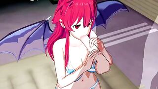 The Succubus Mari Setogaya from Itadaki! Seieki wants more cum