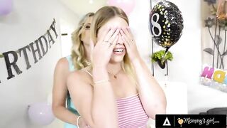 Cory Chase throws a birthday party for her 18yo stepdaughter