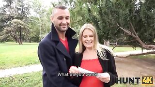 A stranger banged pregnant wife right in front of her hubby