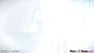 Beautiful Alison Tyler plays with her pussy in a hot solo session