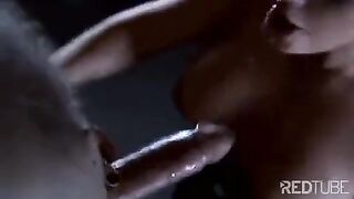 The lady has a related slave to lick her pussy
