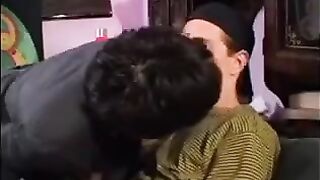 The girl is fucked by her teacher in stockings to get good marks