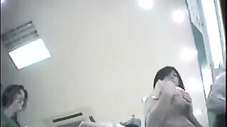 The hidden camera at the checkout captures steamy action