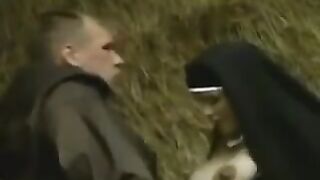 A pregnant nun gets fucked by a cabman in eporn style