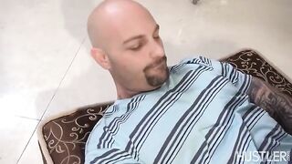 Nurse with big natural boobs helps patient with erectile dysfunction