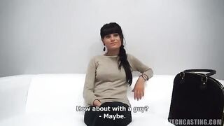 Czech porn casting with condom use, absolutely epic!