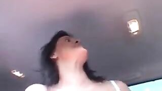 Three cool guys brought a prostitute to the forest and fucked her in a steamy session