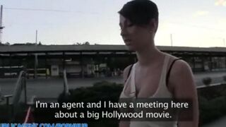 Girls working in porn are picking up guys to have sex with them
