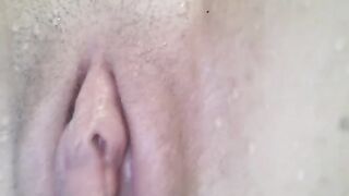 Bikini sex in the pool and close up of pussy