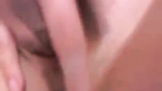 A young Russian model with beautiful breast plays with toys on camera