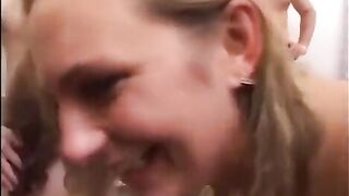 Super-hot teen chicon gets fucked by a group of boys