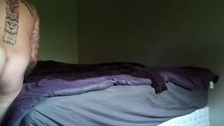 A girl had no idea there was a camera in the bedroom