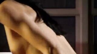 Bunch of wet pussies gets fucked on the couch in the club