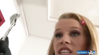 A wife punished her husband for looking at other women