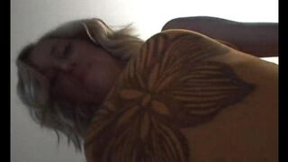 First creamy cum for the young blonde teen with natural tits Ellie