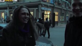 A real pick-up in Russian with amazing girls ready to fuck