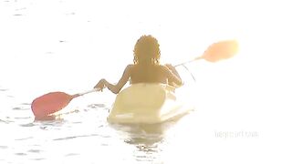 Erotic video with a smooth girl's cunt to play with