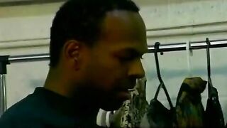 Black guys are having fun without girls and showed their skills