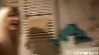 Czech group sex party with amazing sluts