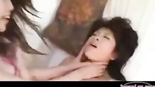 Korean beauty has sex without any clothes on her body