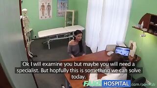 A cunning doctor examined a patient and had his way with her