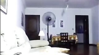In the evening, as always, they decided to enjoy each other on the couch