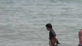 Bathing in the sea naked is an amazing pleasure