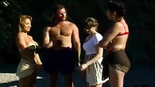 The guy fucked an Asian beauty on the tennis court