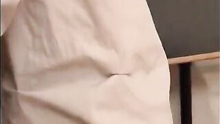 The teacher ordered the student to lick her pussy, and she complied