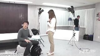 Asian girl Sofia lost her innocence at the casting in 2022